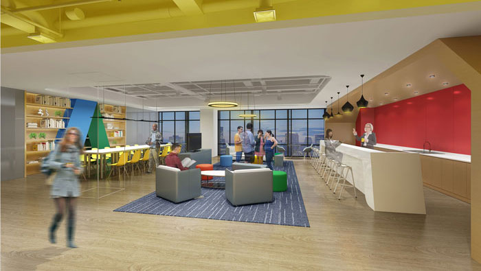 710平方中型創(chuàng)意辦公室裝修設(shè)計(jì)案例