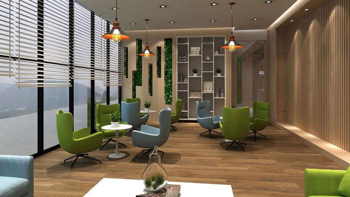 560平方中型辦公室裝修設(shè)計(jì)案例