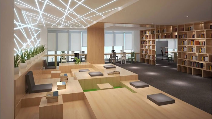 810平方中型辦公室裝修設(shè)計案例