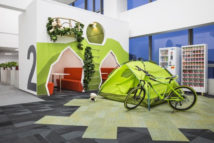 京東辦公室休息區(qū)域裝修設(shè)計(jì)效果圖