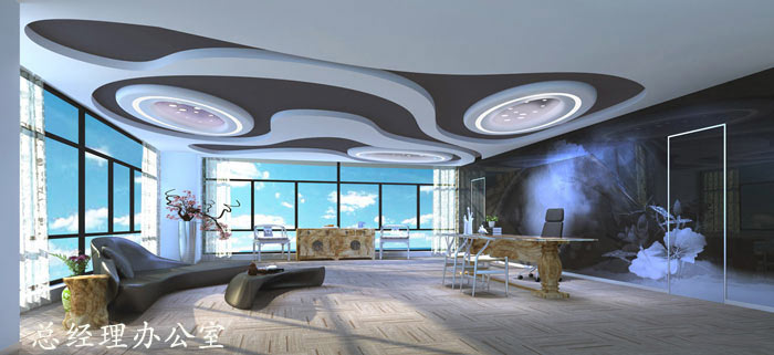 代駕公司總經(jīng)理辦公室裝修設(shè)計效果圖