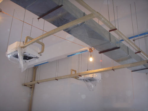 中央空風(fēng)管安裝效果圖