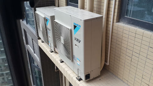 中央空調(diào)室外機(jī)效果圖