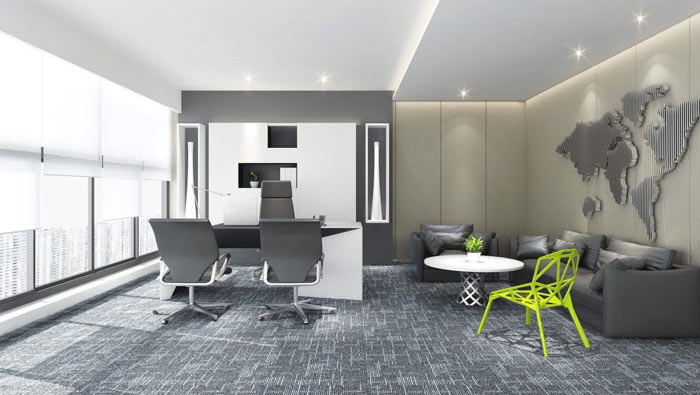 廣告代理公司辦公室裝修設(shè)計案例