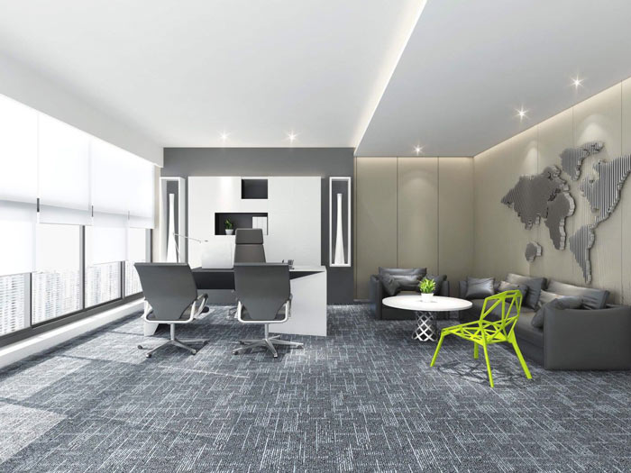 廣告代理公司總經(jīng)理辦公室裝修設計案例效果圖