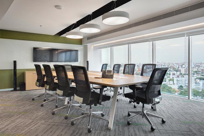 平面設(shè)計(jì)公司辦公室會議室裝修設(shè)計(jì)案例效果圖