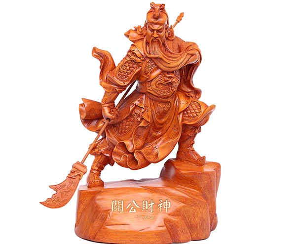 驅(qū)邪保平安關(guān)公擺件效果圖