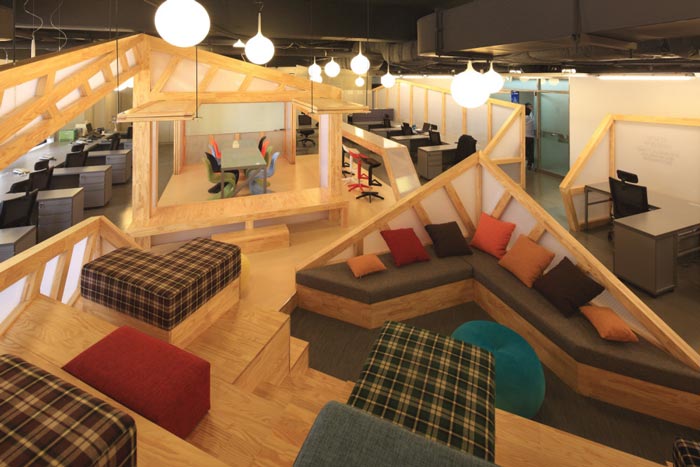 家具廠商辦公室裝修設(shè)計案例