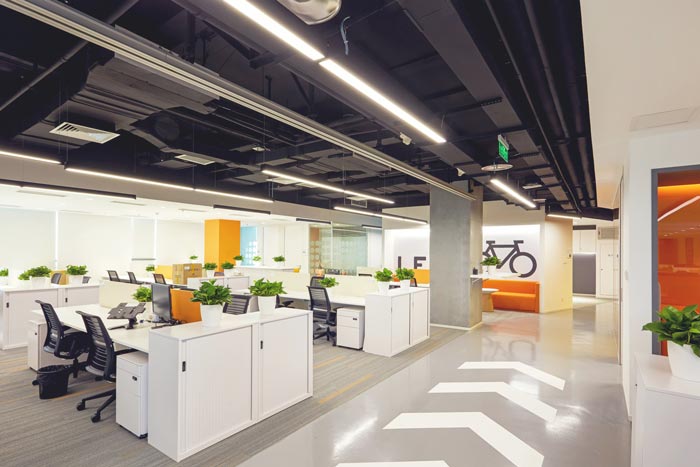 網(wǎng)絡(luò)公司辦公室辦公B區(qū)裝修設(shè)計案例效果圖