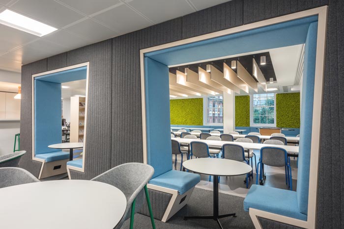 市場調(diào)研公司辦公室交流區(qū)域修設計案例效果圖