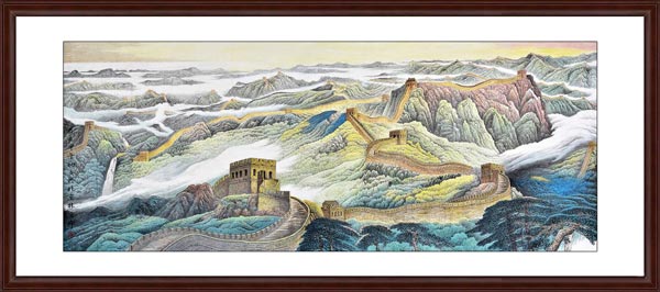 萬(wàn)里長(zhǎng)城效果圖