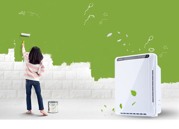 室內(nèi)空氣凈化器效果圖
