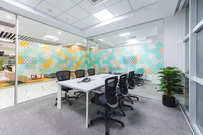 服裝貿(mào)易辦公室交流區(qū)域裝修設(shè)計(jì)案例效果圖