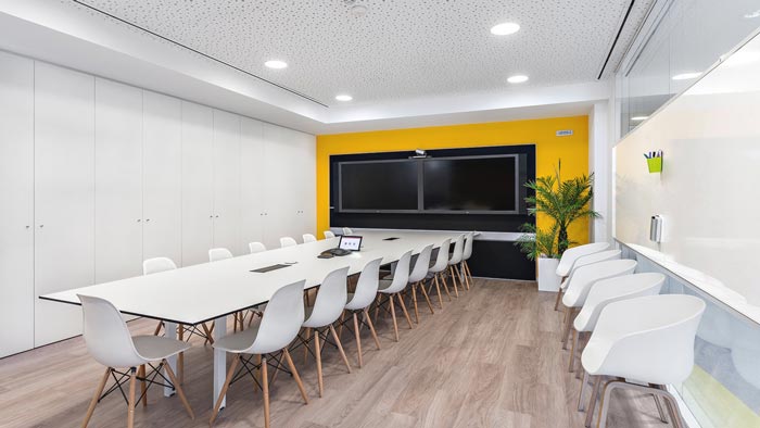 網(wǎng)絡(luò)游戲公司辦公室會議室裝修設(shè)計案例效果圖