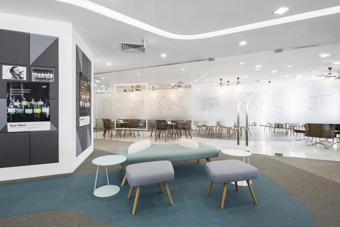 創(chuàng)意混搭辦公室動線裝修設(shè)計(jì)案例效果圖