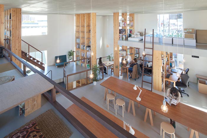 loft風(fēng)格設(shè)計(jì)工作室俯視圖