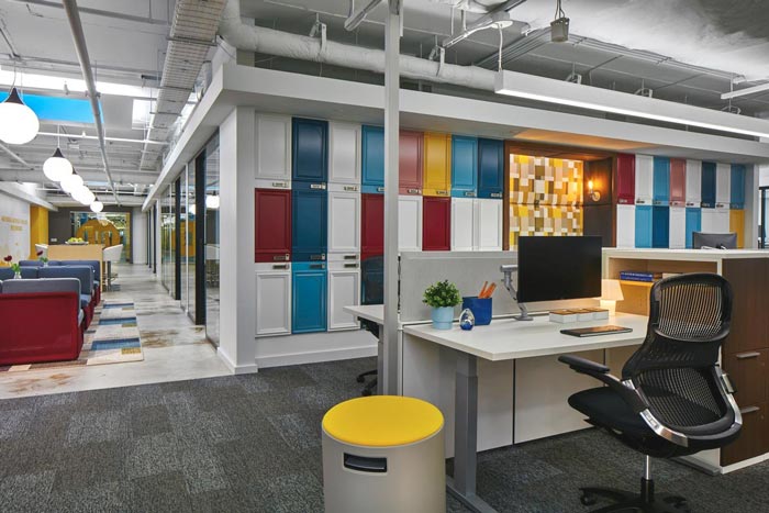 顧問公司辦公室家辦公區(qū)域裝修設計實景圖