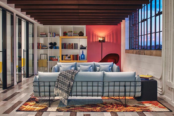 顧問公司辦公室家閱讀區(qū)域裝修設計實景圖