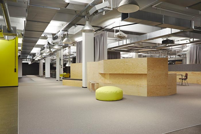 開放創(chuàng)意辦公室裝修設計實景圖