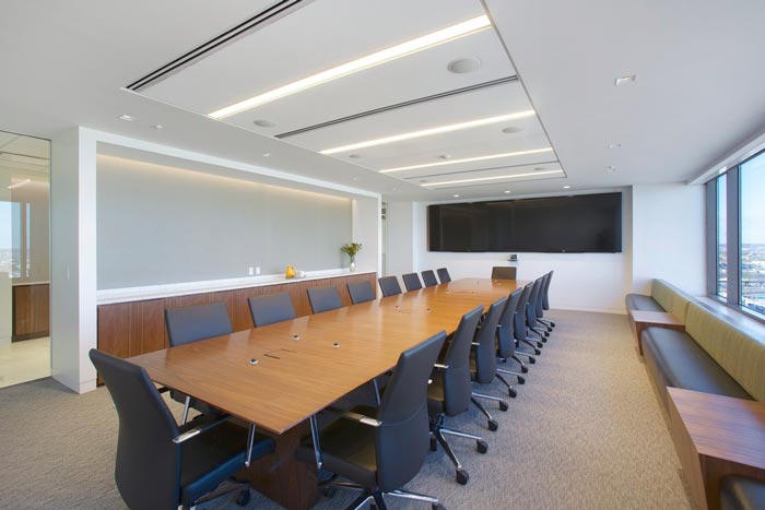 會計師事務(wù)所辦公室會議室裝修設(shè)計實景圖