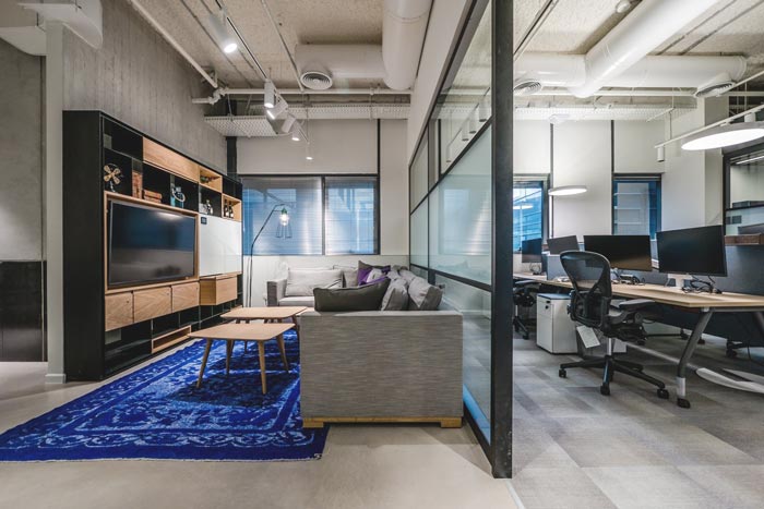 咨詢服務公司辦公室辦公區(qū)域裝修設計案例效果圖