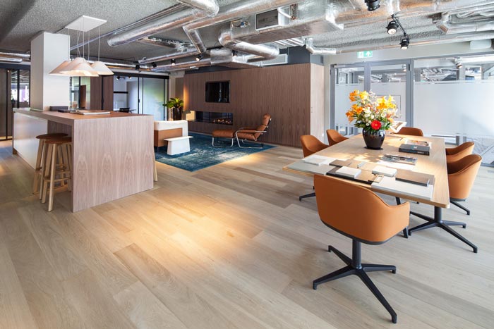 房地產開發(fā)商辦公室會議室裝修設計案例效果圖