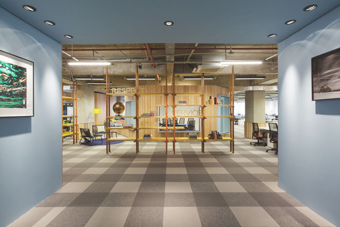 零售企業(yè)辦公室接待區(qū)域裝修設(shè)計(jì)案例效果圖