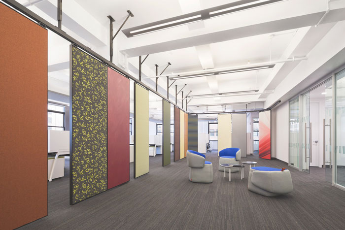 布料公司辦公室裝修設(shè)計(jì)效果圖