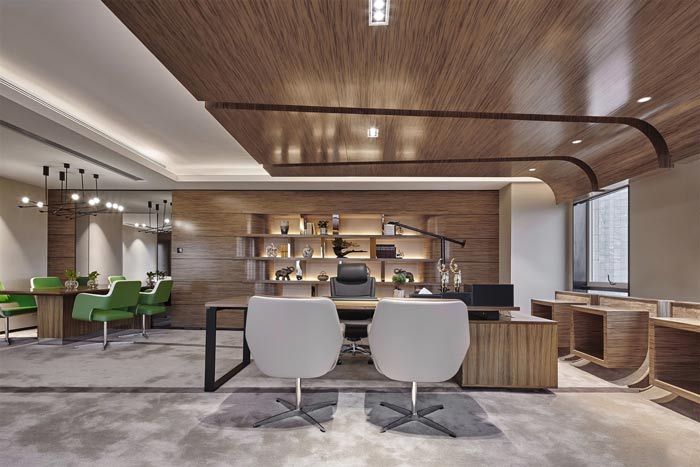 公司老總辦公室裝修效果圖