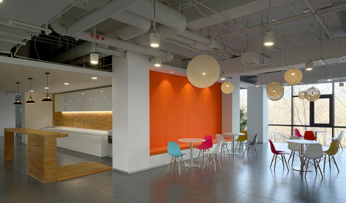 企業(yè)總部辦公室休息區(qū)裝修設計效果圖