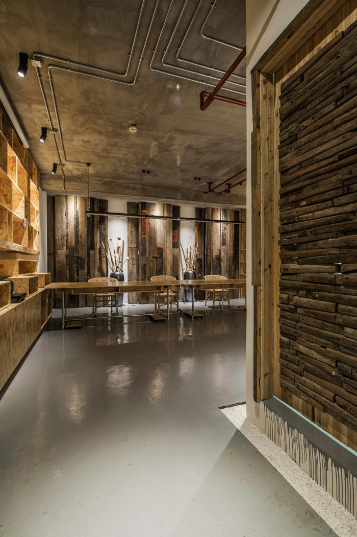 設計顧問公司辦公室走廊裝修設計效果圖