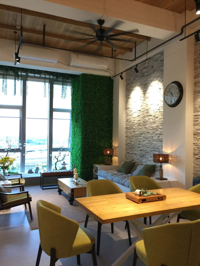 loft辦公室休息區(qū)裝修設(shè)計案例