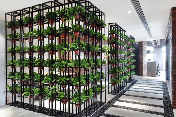 設(shè)計(jì)公司辦公室綠植裝修設(shè)計(jì)效果圖