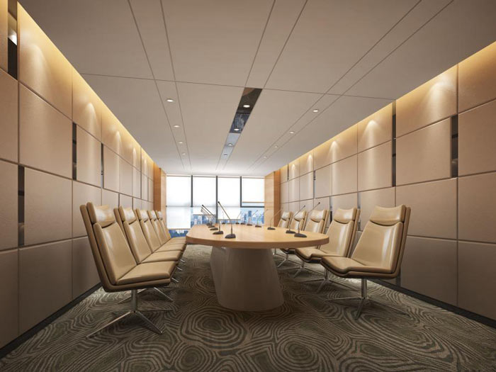 信息技術(shù)公司辦公室會(huì)議室裝修設(shè)計(jì)效果圖