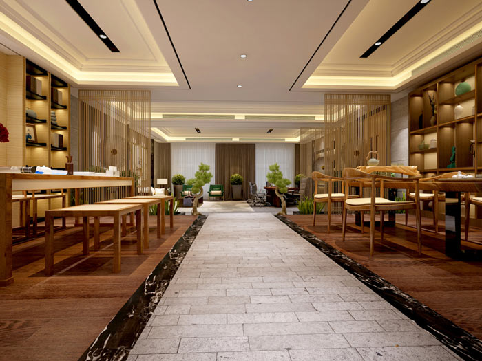 古典老總辦公室裝修效果圖