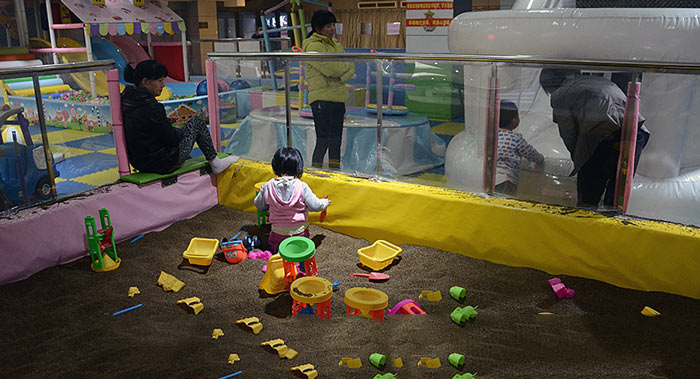 兒童活動場所負一樓現(xiàn)狀現(xiàn)場圖