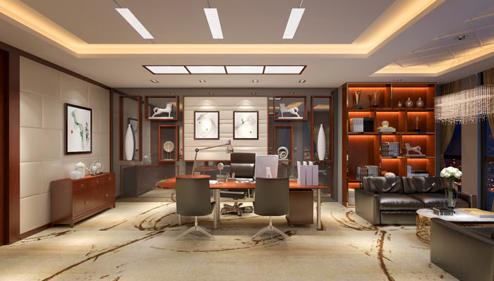 總經(jīng)理辦公室裝修效果圖