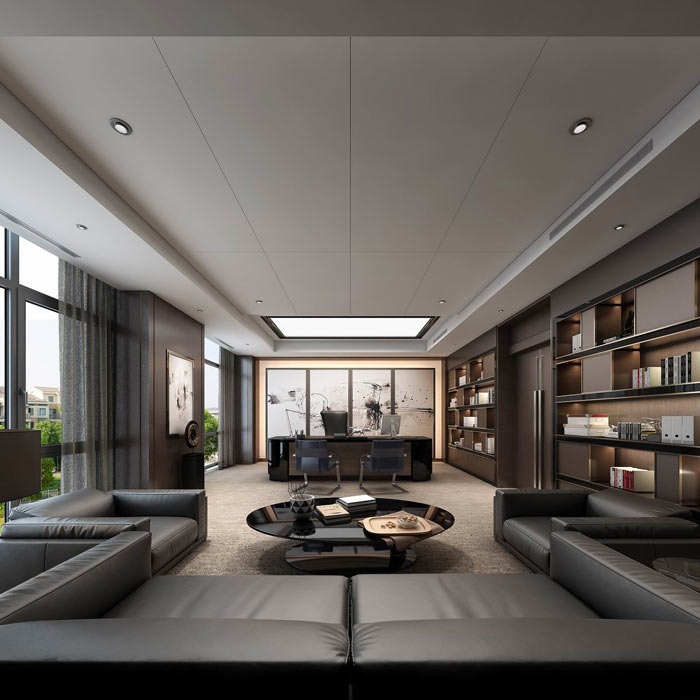 總經(jīng)理辦公室裝修效果圖