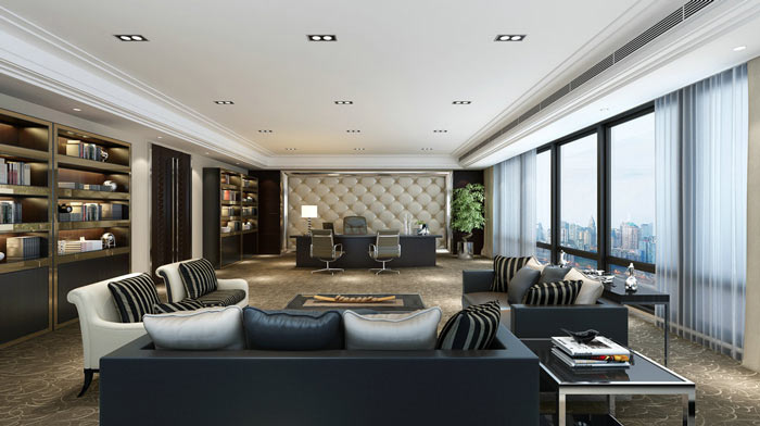 總經(jīng)理辦公室裝修效果圖