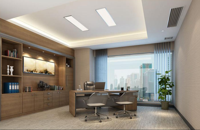 公司總經(jīng)理辦公室裝修效果圖