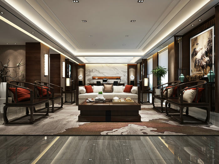 總經(jīng)理辦公室裝修實(shí)景圖