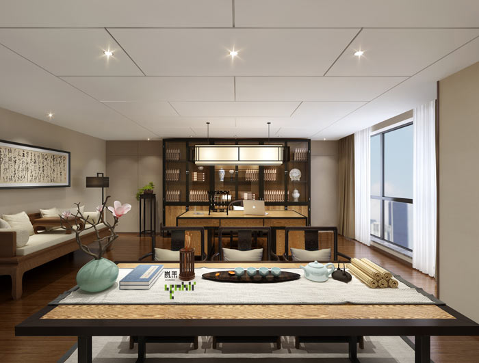 創(chuàng)新科技公司董事長辦公室裝修設(shè)計效果圖