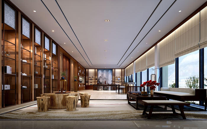 總經(jīng)理辦公室設(shè)計(jì)效果圖