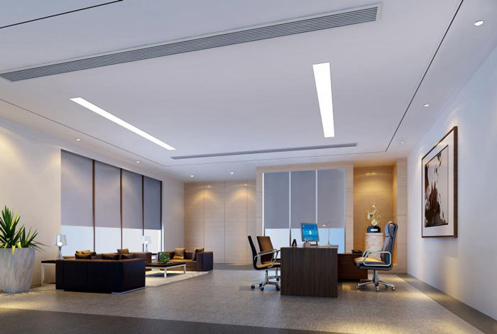 公司經(jīng)理辦公室設(shè)計(jì)效果圖