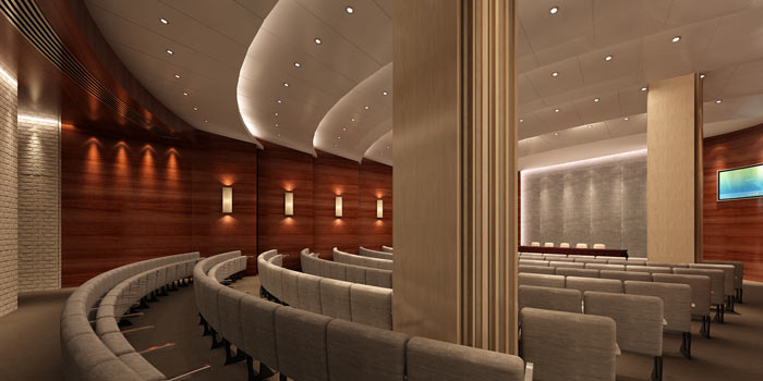 多功能會(huì)議室裝修設(shè)計(jì)效果圖