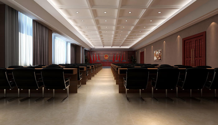 多功能會(huì)議室裝修設(shè)計(jì)效果圖