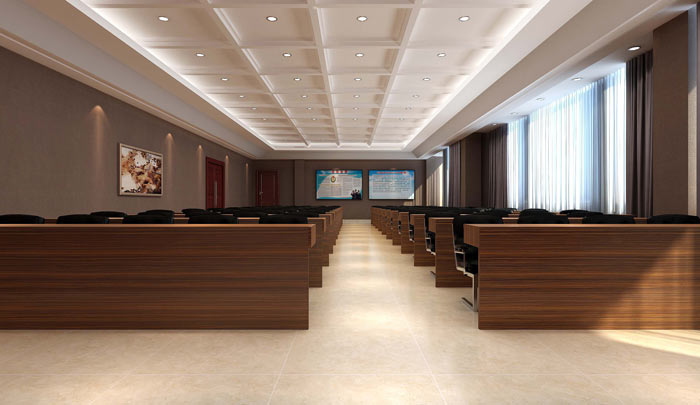 多功能會(huì)議室裝修設(shè)計(jì)效果圖