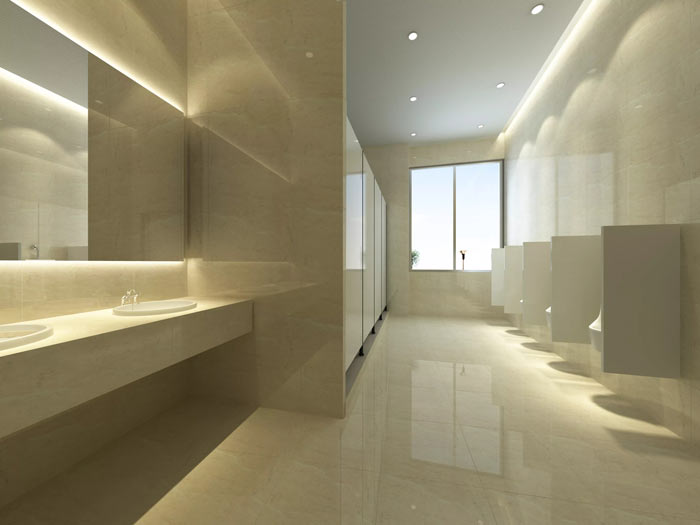 地鐵指揮中心辦公室洗手間裝修設(shè)計(jì)效果圖