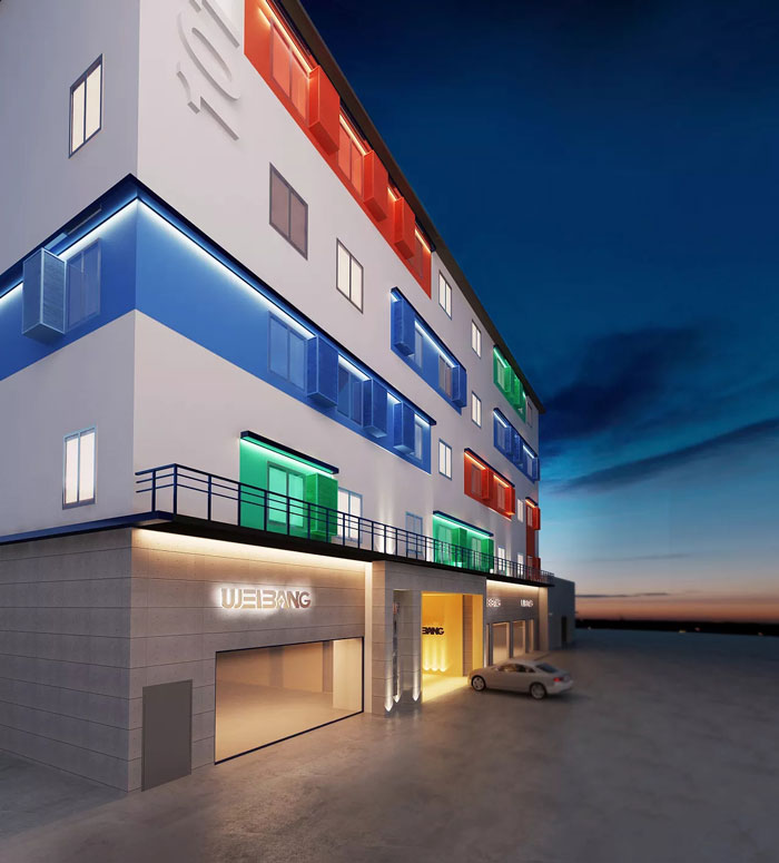 舊辦公樓外觀改造裝修設(shè)計方案