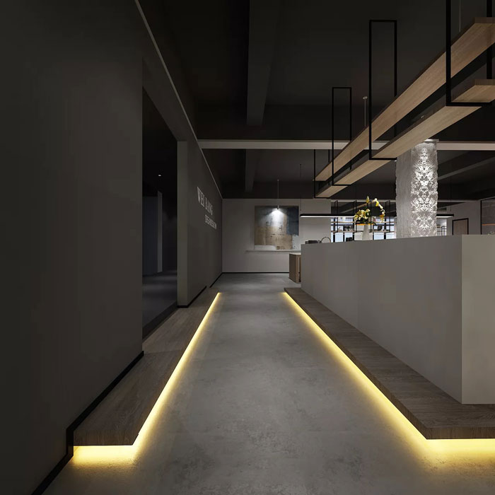 舊辦公樓進門區(qū)改造裝修設(shè)計方案